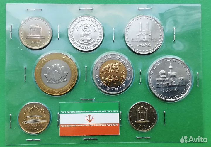 Наборы монет. азия