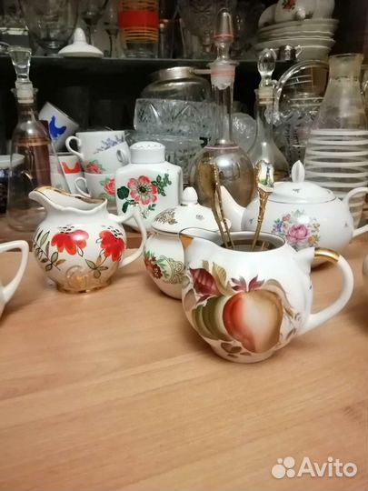 Остатки сервизов лфз, Вербилки и Дулево