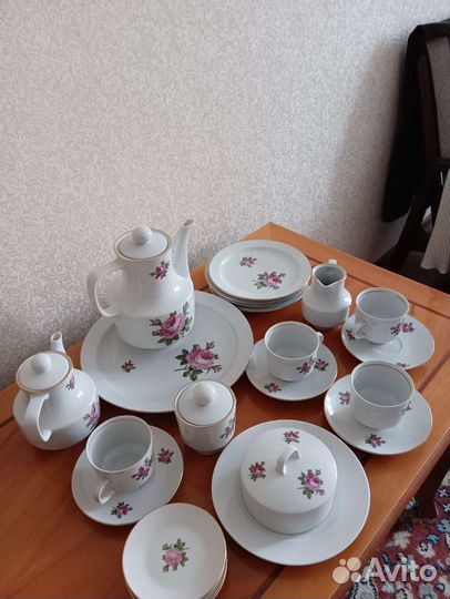 Сервиз чайно-кофейный гдр