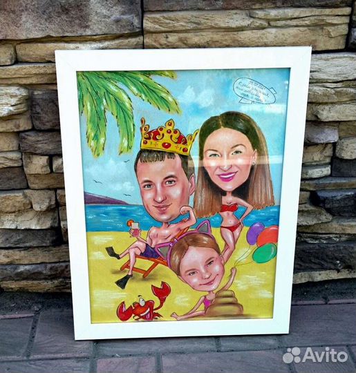 Портрет, шарж по фото. Кружки с шаржем