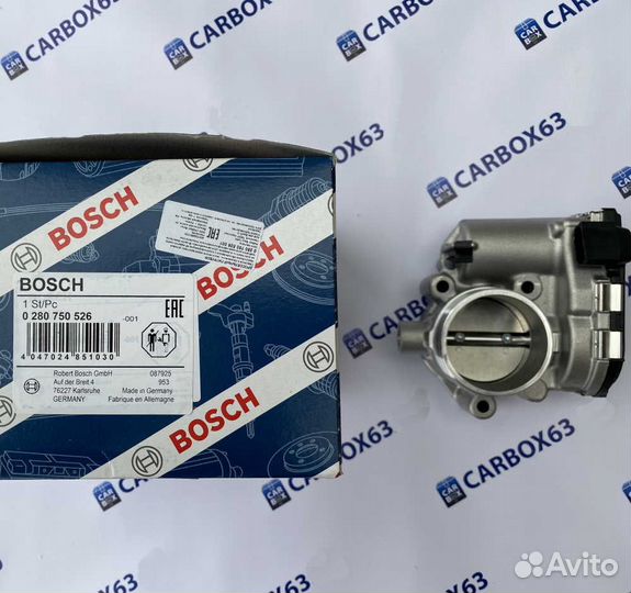 Дроссельный патрубок 16кл Е-газ бош