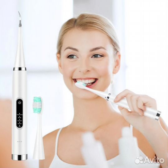 Электрическая зубная щетка, скалер 2 в 1, USB