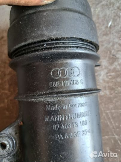 Корпус масляного фильтра на Audi А6