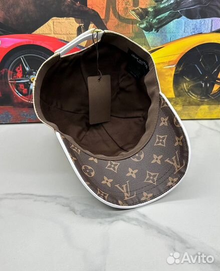Бейсболка louis vuitton бежовый