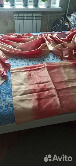 Шторы с ламбрекеном новые