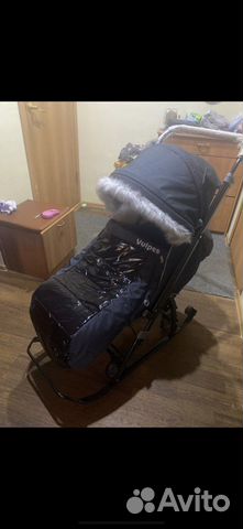 Детские санки с колесами