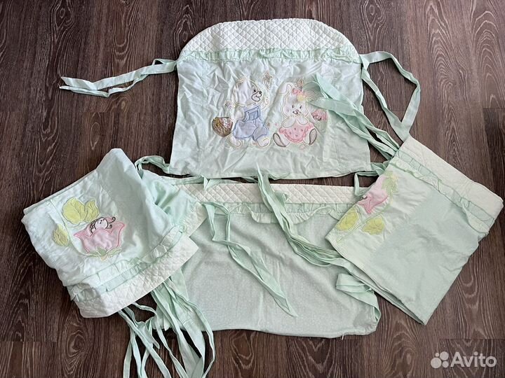 Бортики в детскую кроватку