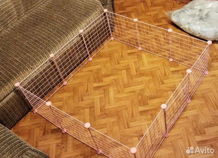 Вольер для животных с дверкой