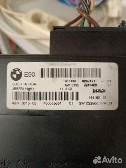 Блок комфорта jbe 3 e90