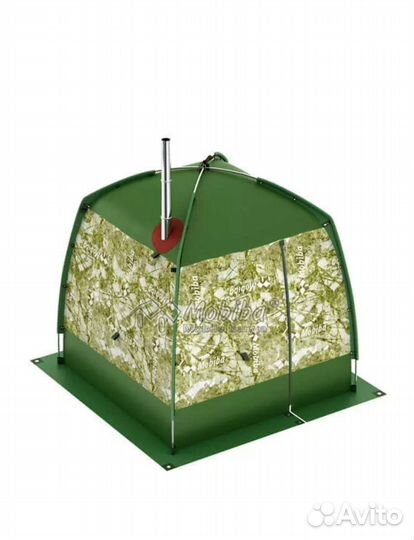 Палатка баня с печкой мобиба, баня походная