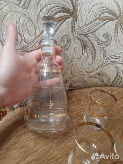 Графин с рюмками СССР