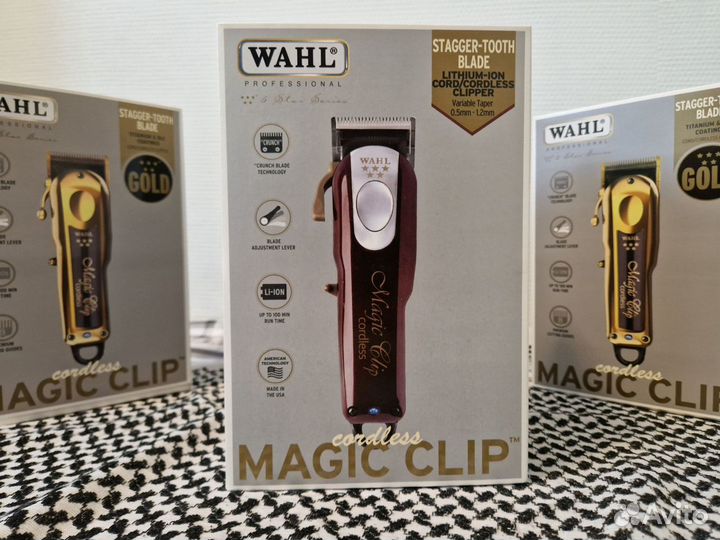 Машинка для стрижки Wahl Professional Clip / Gold