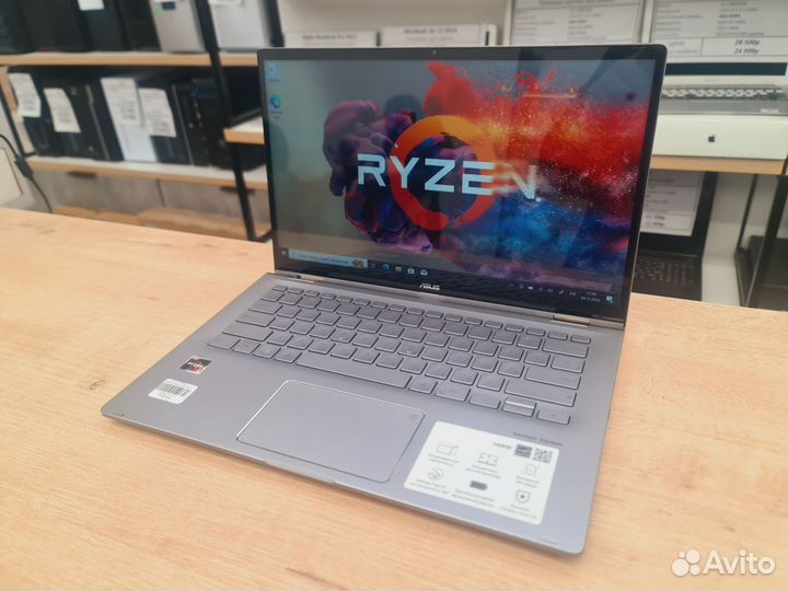 Ультрабук Asus ips/Ryzen 5 3500u+8gb/SSD