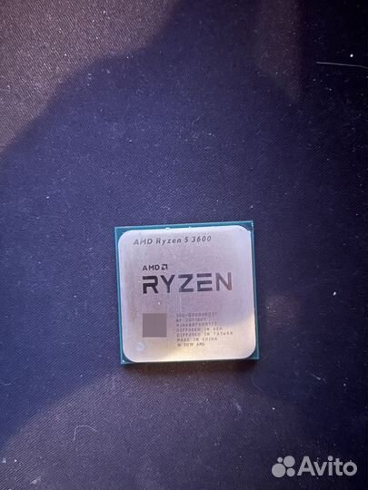 Процессор AMD ryzen 5 3600