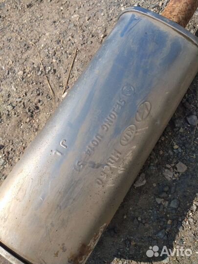 Kia rio 3 глушитель