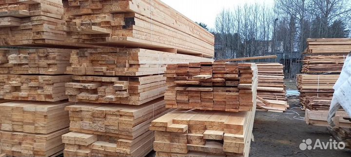 Доска обрезная 25х150х6000 с доставкой