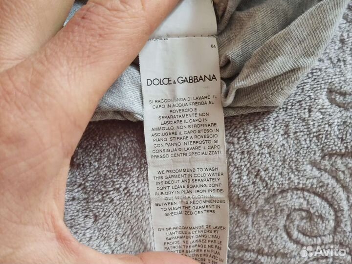 Dolce gabbana футболка оригинал