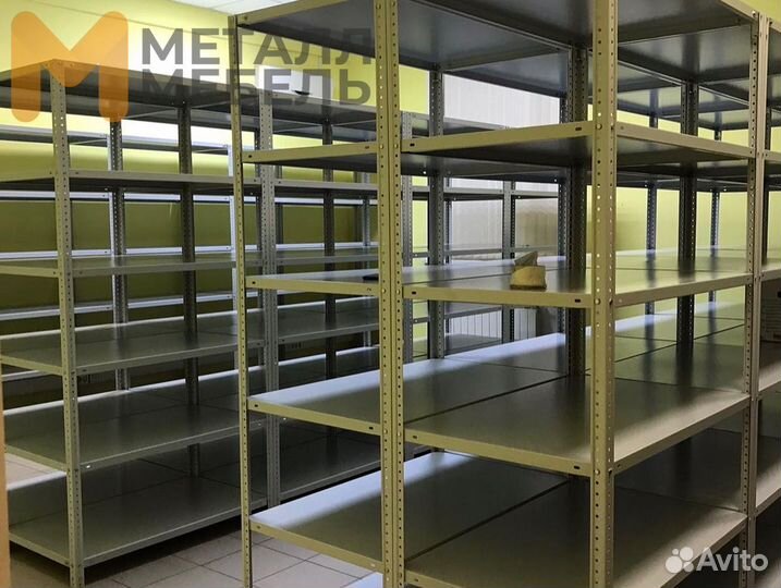 Складской стеллаж металлический