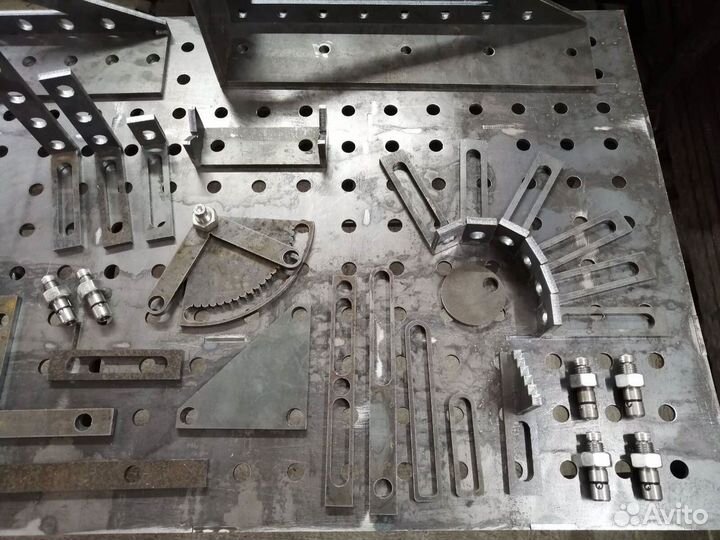 Оснастка для сварочных сборочных столов 3д