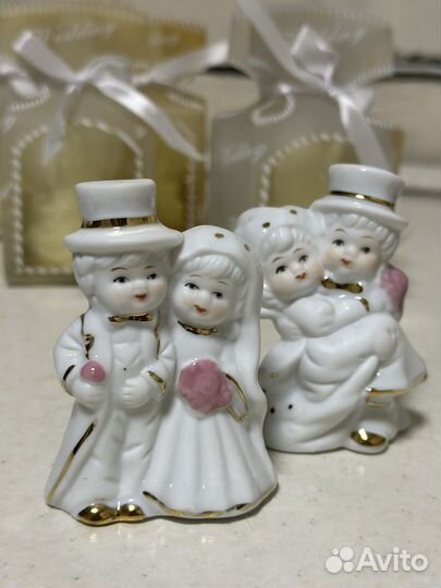 Фигурка Ангелы, свечи для молодожен