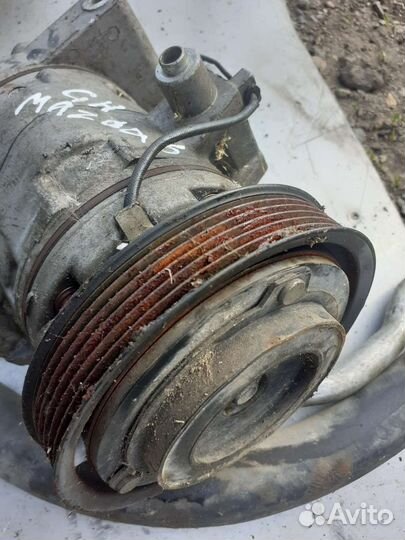 Компрессор кондиционера Mazda 6 gh