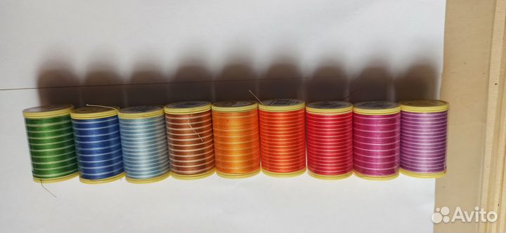 Нитки Anchor Cotton меланж для вышивки