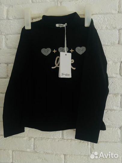 Лонг, свитшот 7-8 лет