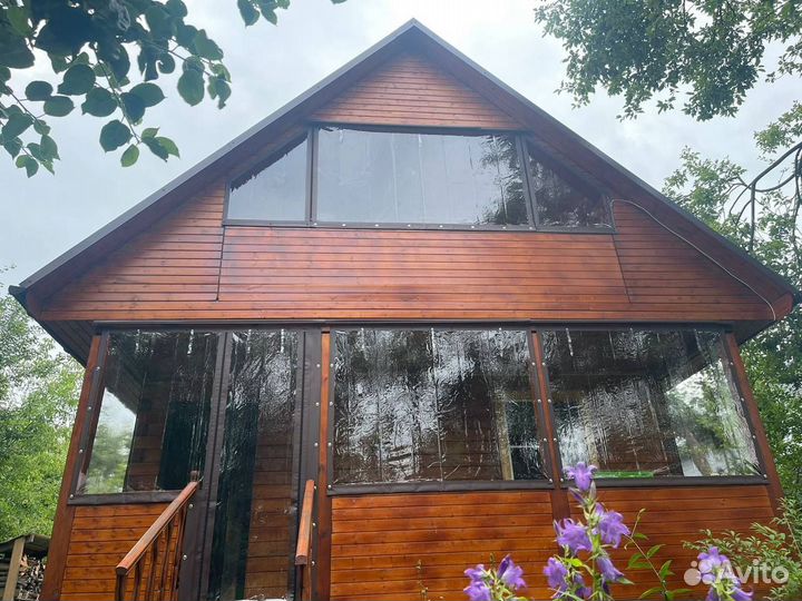 Мягкие окна для беседки