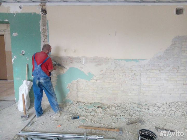 Демонтаж, демонтаж квартир, демонтажные работы