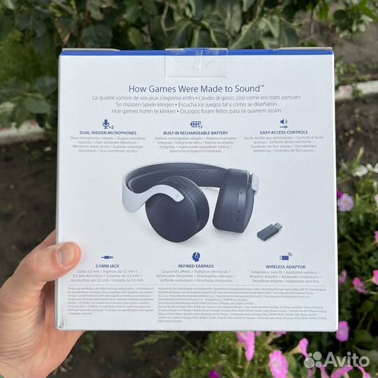 Новые Sony Pulse 3D гарантия