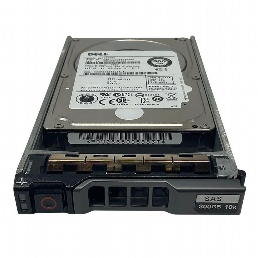 [0740Y7] Жесткий Диск Dell 740y7 300gb Sas 2,5 0740y7