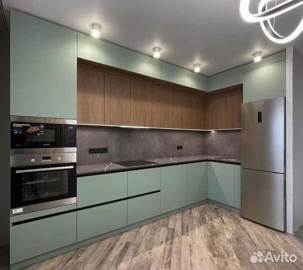 Кухня мдф эмаль. Под заказ. Договор