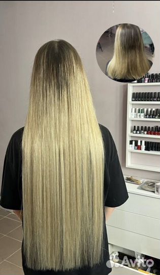 Модель на наращивание волос, обучение