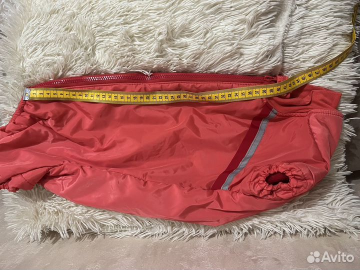 Комбинезон на флисе для таксы девочки