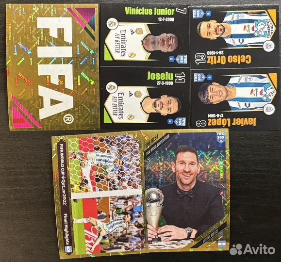Наклейки Panini fifa 365 2023-2024 для Елены