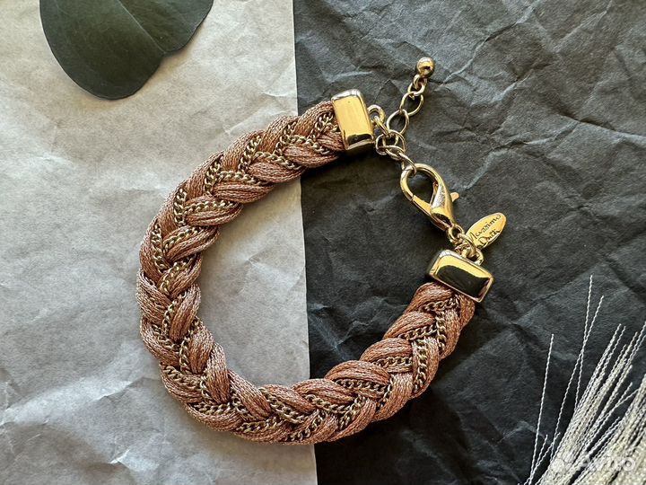 Браслет плетеный Massimo Dutti