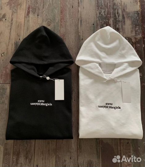 Vetements худи paris type maison margiela