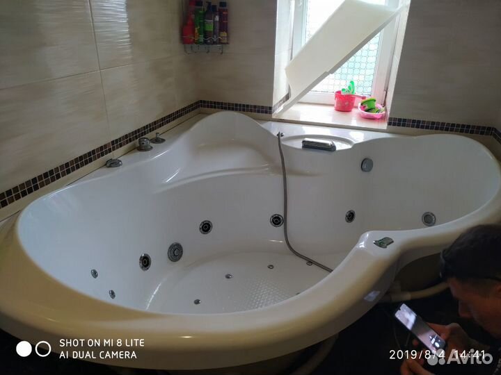 Ремонт душевых кабин, джакузи