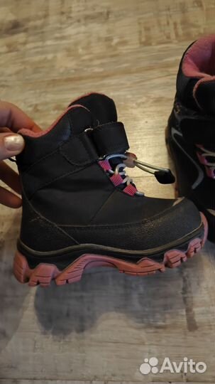 Ботинки зимние для девочки 23