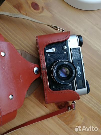 Фотоаппарат фэд 5С. Индустар 61 л/д. Родной кофр