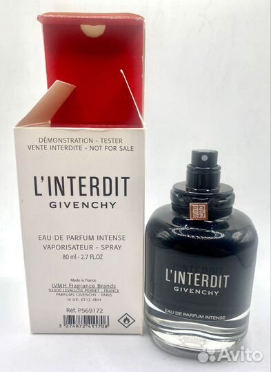 Givenchy L'interdit edp intense оригинал