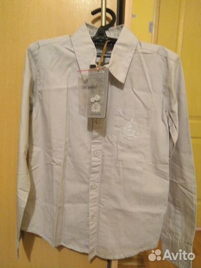 Рубашка для мальчика 128