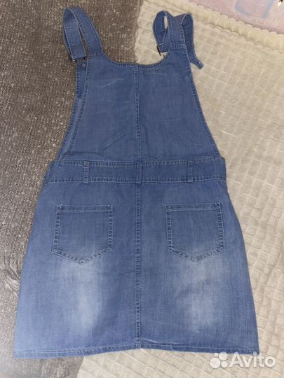 Джинсовый сарафан детский