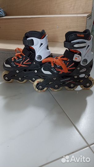 Детские ролики Tempish р. 33-36 с защитой