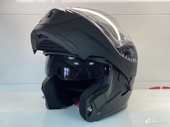 Мотошлем модуляр AIM JK906