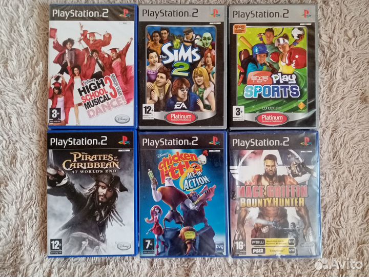 Игры PlayStation 2 (PS2). Лицензия