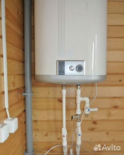 Установка водонагревателя.Подключение бойлера