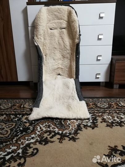 Меховой конверт и муфта