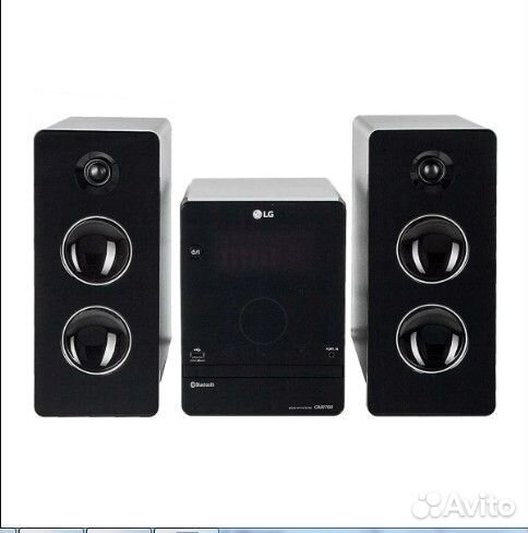 Муз центр lg CM-2760 мощность 160Вт