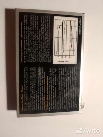 Аудиокассета denon DX1 90